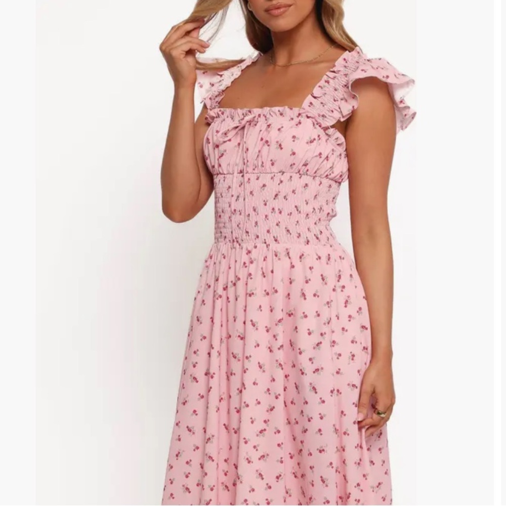 Nordstrom Brontë Smocked Maxi Dress